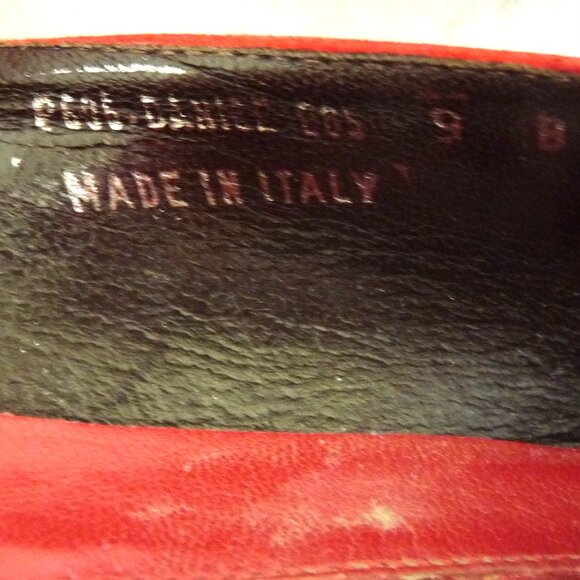 Coach leopard print ballet flats 9M red velvet bow rhynstones - Picture 4 of 7